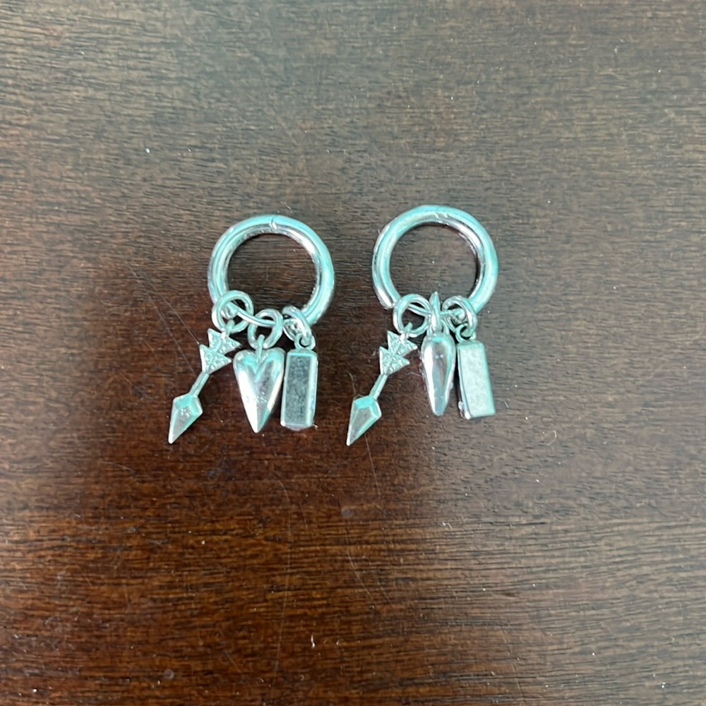 Kendra Scott dangle charm earrings